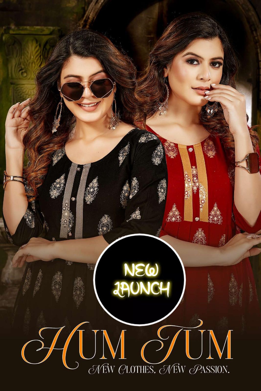 New Hum Tum V 1 Festive Wear Wholesale Anarkali Kurti Catalog
